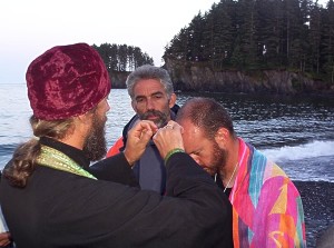 Photo of the Baptism of Kerry Williams in Alaska